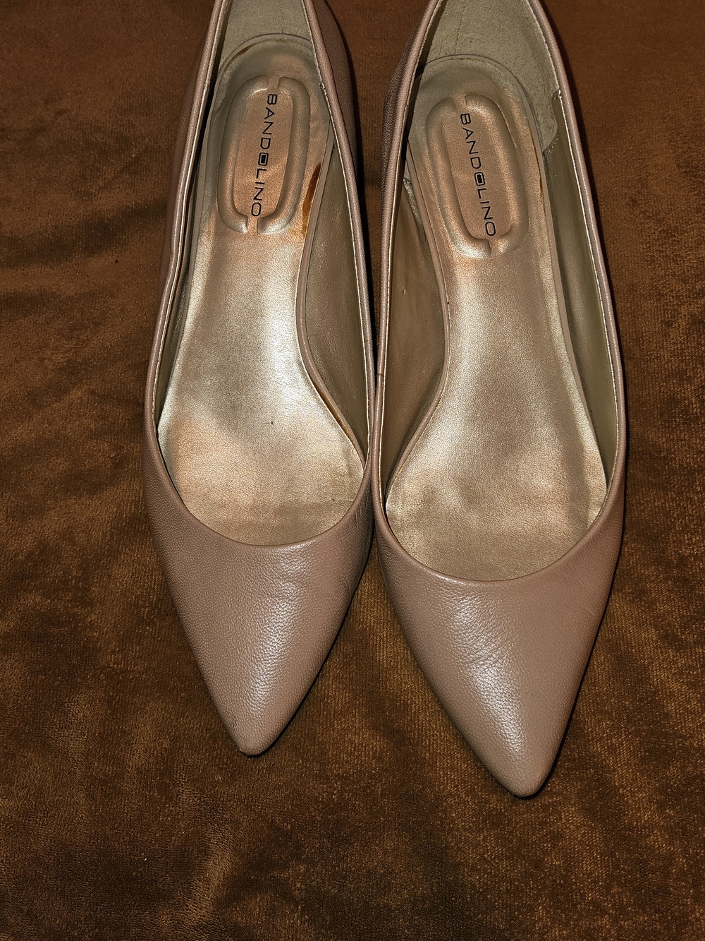 Bandolino Women's Leather Pointed Toe Pumps 9½